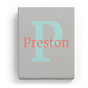 Preston Overlaid on P - Classic