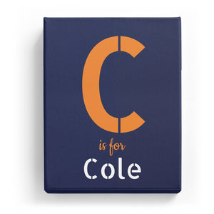 C is for Cole - Stylistic