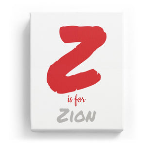 Z is for Zion - Artistic