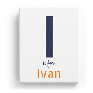 I is for Ivan - Stylistic