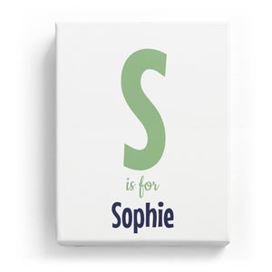 S is for Sophie - Cartoony