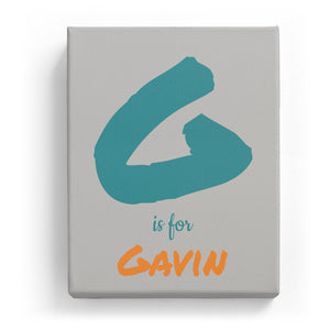G is for Gavin - Artistic