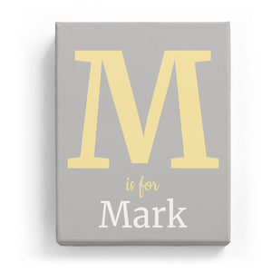 M is for Mark - Classic