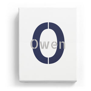 Owen Overlaid on O - Stylistic