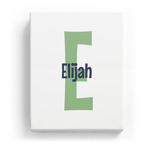 Elijah Overlaid on E - Cartoony