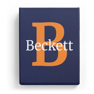 Beckett Overlaid on B - Classic