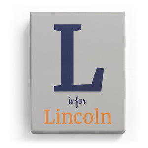 L is for Lincoln - Classic