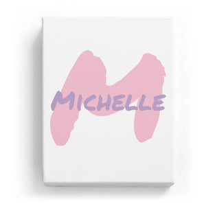Michelle Overlaid on M - Artistic