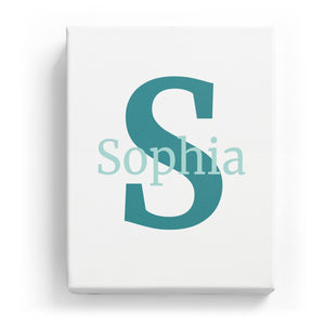 Sophia Overlaid on S - Classic