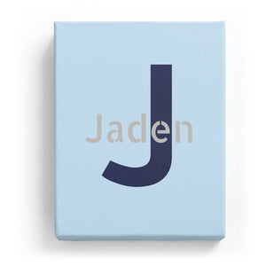Jaden Overlaid on J - Stylistic