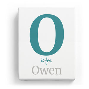 O is for Owen - Classic
