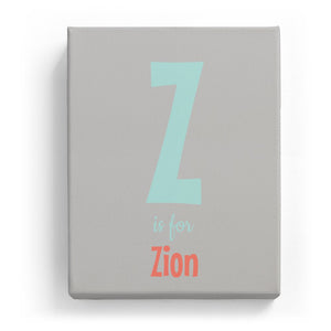 Z is for Zion - Cartoony