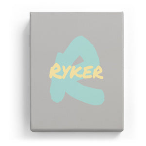Ryker Overlaid on R - Artistic