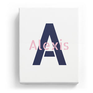 Alexis Overlaid on A - Stylistic