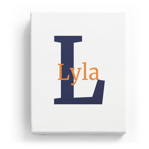 Lyla Overlaid on L - Classic
