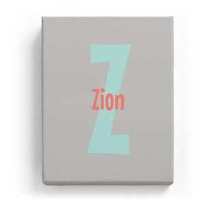 Zion Overlaid on Z - Cartoony