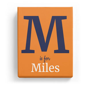 M is for Miles - Classic