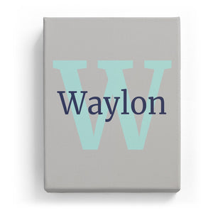 Waylon Overlaid on W - Classic