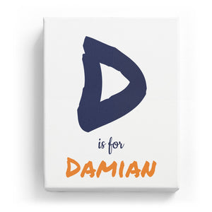 D is for Damian - Artistic