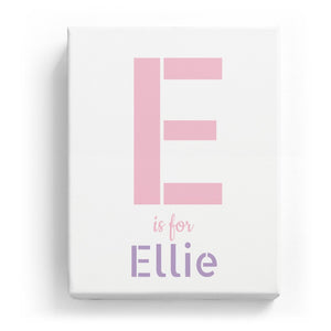 E is for Ellie - Stylistic