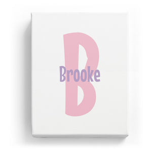 Brooke Overlaid on B - Cartoony