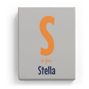 S is for Stella - Cartoony