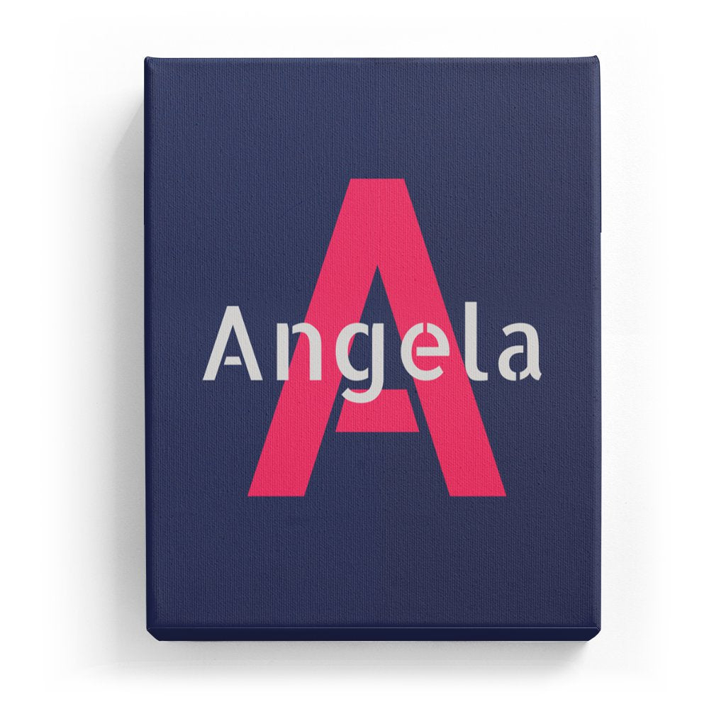 Angela's Personalized Canvas Art