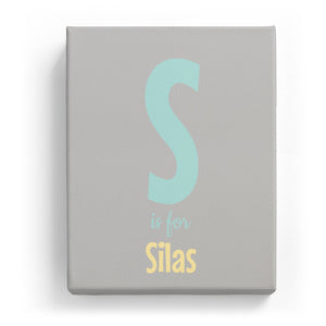 S is for Silas - Cartoony