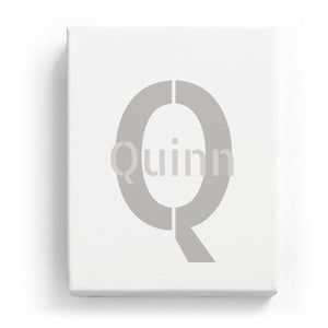 Quinn Overlaid on Q - Stylistic