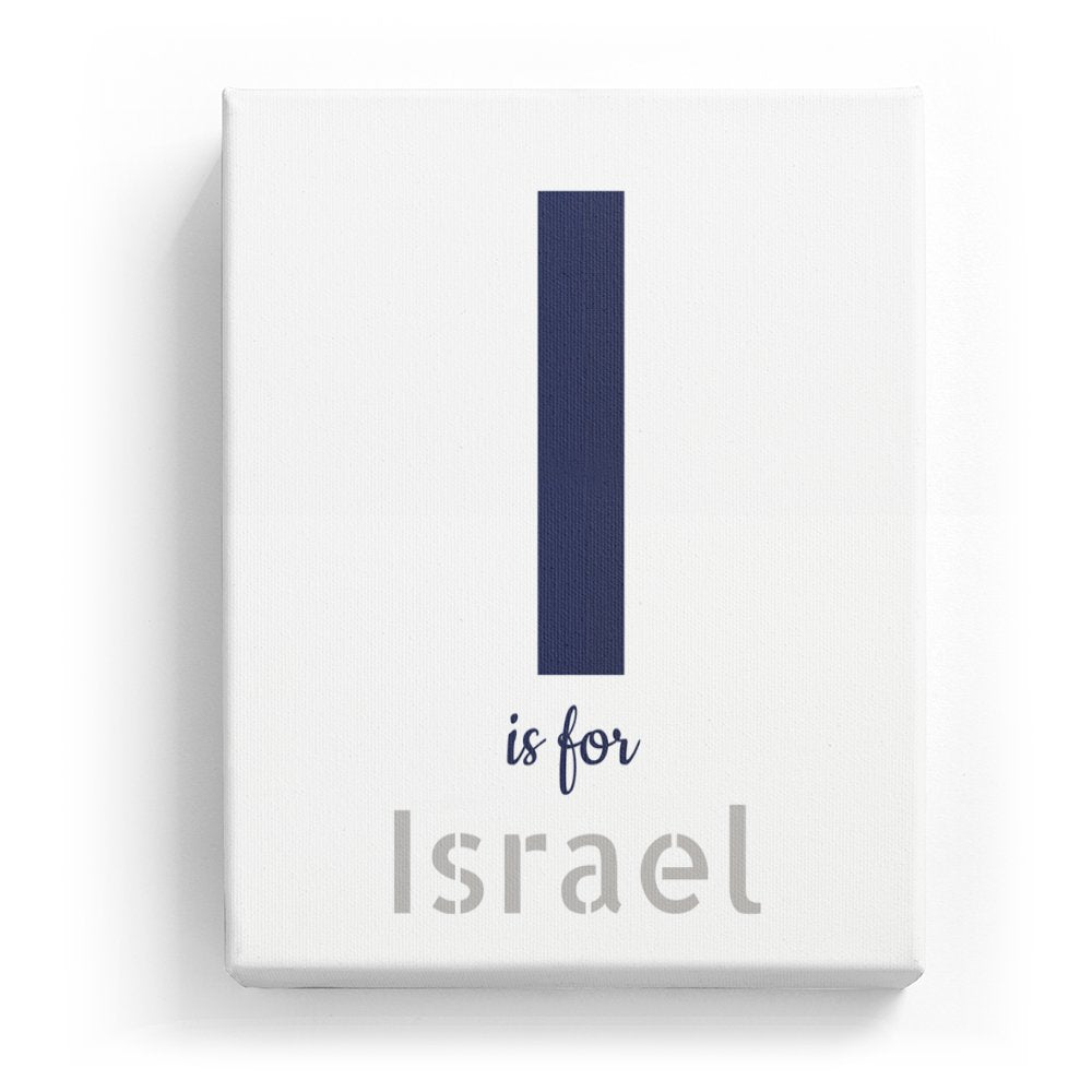 Israel's Personalized Canvas Art