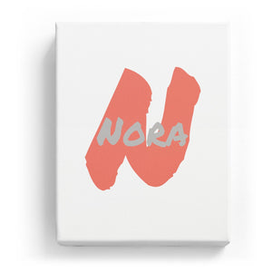 Nora Overlaid on N - Artistic