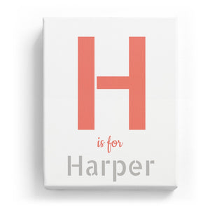 H is for Harper - Stylistic