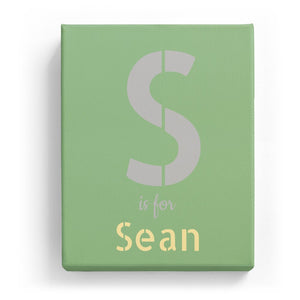 S is for Sean - Stylistic