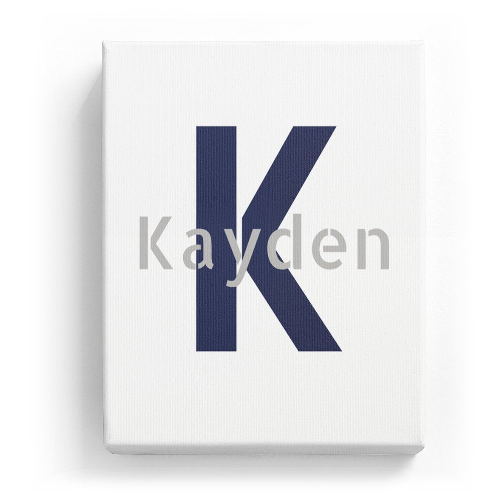 Kayden's Personalized Canvas Art