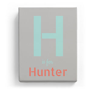 H is for Hunter - Stylistic