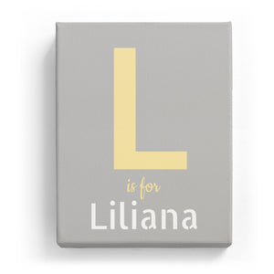 L is for Liliana - Stylistic