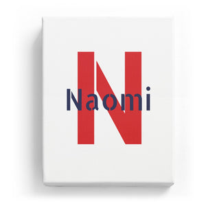 Naomi Overlaid on N - Stylistic