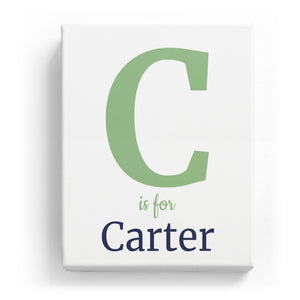 C is for Carter - Classic