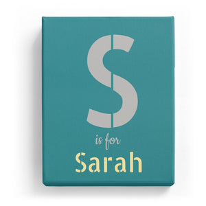 S is for Sarah - Stylistic