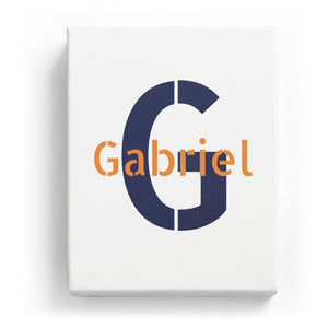 Gabriel Overlaid on G - Stylistic