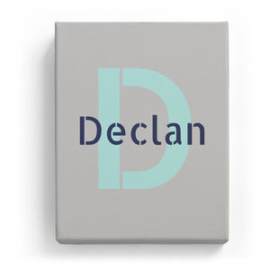 Declan Overlaid on D - Stylistic