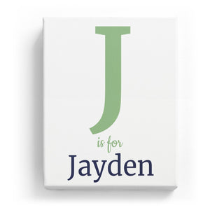 J is for Jayden - Classic