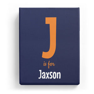 J is for Jaxson - Cartoony