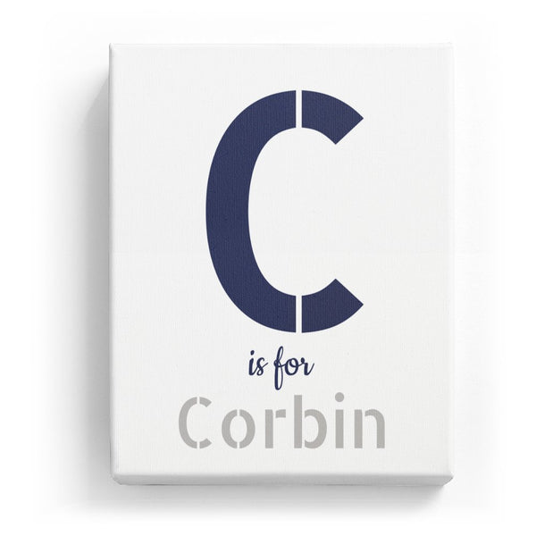 C is for Corbin - Stylistic