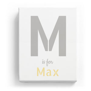 M is for Max - Stylistic