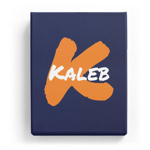 Kaleb Overlaid on K - Artistic
