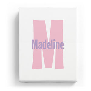 Madeline Overlaid on M - Cartoony