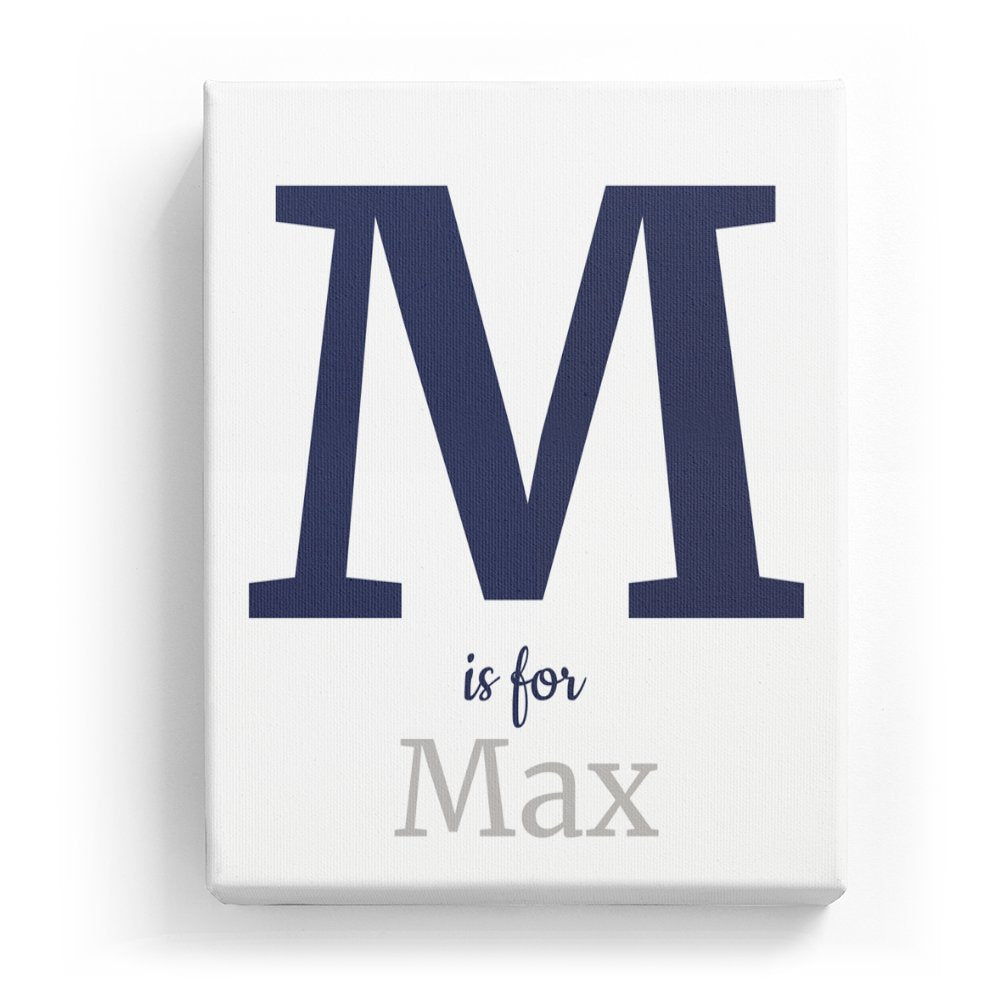 Max's Personalized Canvas Art