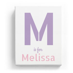 M is for Melissa - Stylistic