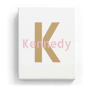 Kennedy Overlaid on K - Stylistic